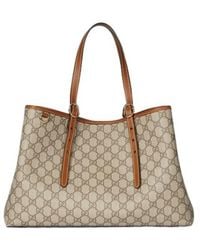 Gucci - Gg Emblem Large Tote Bag - Lyst