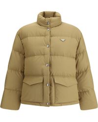 Prada - Medium-Weight Technical Fabric Down Jacket - Lyst