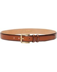 Max Mara - Leather Buckle Belt - Lyst