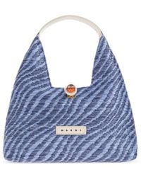 Marni - Trapeze Wavy Mini Tote Bag - Lyst
