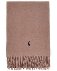 Polo Ralph Lauren - Fringed Scarf - Lyst