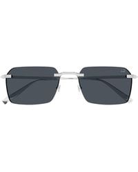 dunhill - Rectangular Rimless Sunglasses - Lyst