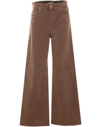 PAIGE - Anessa High-Rise Wide-Leg Jeans - Lyst