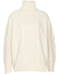 Loulou de Saison - Cable Knit Sweater - Lyst