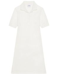 Courreges - Courrèges Mini Piqué Polo Dress - Lyst