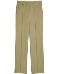 Dries Van Noten - Pulla Straight-Leg Wool-Blend Trousers - Lyst