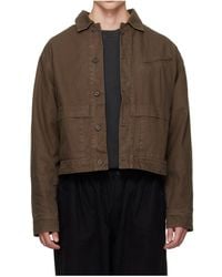 Entire studios - Single-Breasted Long-Sleeve Casual Jacket - Lyst