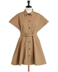 Dior - Iviera Short Belted Shirtdress - Lyst