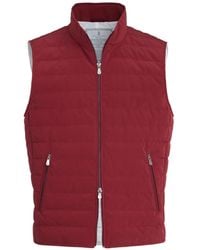 Brunello Cucinelli - Water-Resistant Gilet - Lyst