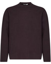 Hevò - Fiumara Ribbed Crewneck Knitted Sweater - Lyst