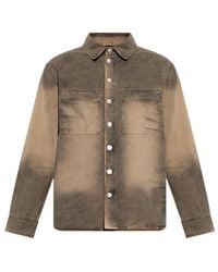 MISBHV - Buttoned Denim Jacket - Lyst