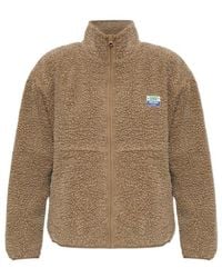 American Vintage - Sherpa Stand Collar Jacket - Lyst