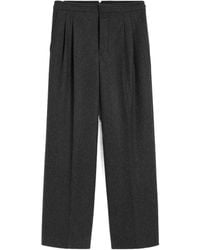 Ami Paris - Ami Alexandre Mattiussi Wide-Leg Large Fit Trousers - Lyst