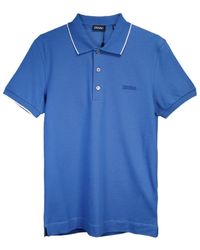 ZEGNA - Embroidered Logo Polo Shirt - Lyst