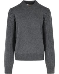 Marni - Ribbed Knit Jumper - Lyst
