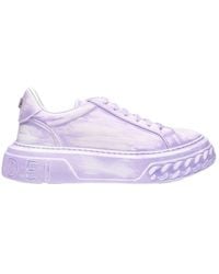 Casadei - Off Road Painting Low-Top Sneakers - Lyst