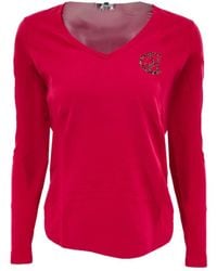 Armani Jeans - V-Neck Long-Sleeved T-Shirt - Lyst