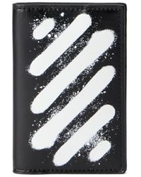 Off-White c/o Virgil Abloh - Stripe Detailed Bi-Fold Wallet - Lyst