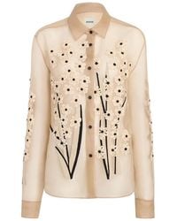 KHAITE - Argo Long Sleeved Shirt - Lyst