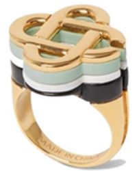 CASABLANCA - Hiking Stacked Logo Ring - Lyst