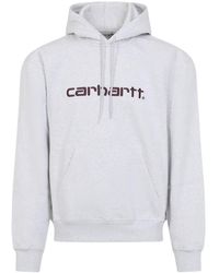 Carhartt - Hooded Carhartt Sweat - Lyst