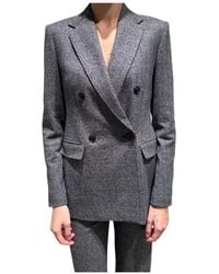 Max Mara - Studio Mstcresta Double-Breasted Blazer - Lyst