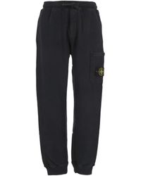 Stone Island - Logo Patch Drawstring Track Trousers - Lyst