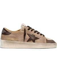 Golden Goose - Stardan Lace-Up Sneakers - Lyst