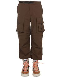 MSGM - High Waist Cargo Pants - Lyst