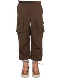 MSGM - High Waist Cargo Pants - Lyst