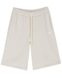 MSGM - Drawstring Track Shorts - Lyst