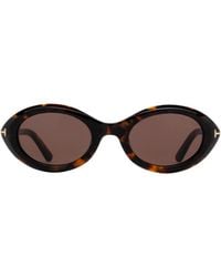 Tom Ford - Eyewear Carmen Oval-Frame Sunglasses - Lyst