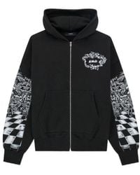 Amiri - Zip-Fastening Hooded Sweatshirt - Lyst
