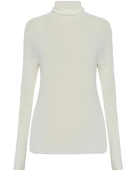 Fabiana Filippi - Turtleneck Knitted Jumper - Lyst