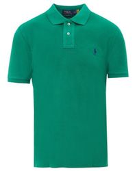 Polo Ralph Lauren - Logo Embroidered Polo Shirt - Lyst