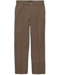 Prada - Technical Canvas Pants - Lyst