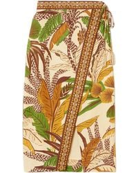 FARM Rio - Patterned Skirt - Lyst