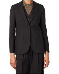 Officine Generale - Single-Breasted Blazer - Lyst