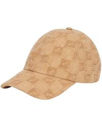 Fendi - Ff Canvas Baseball Cap - Lyst