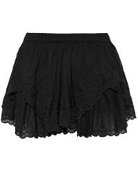 Isabel Marant - Isabel Marant Étoile Layale Ruffled Shorts - Lyst