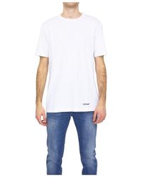 Off-White c/o Virgil Abloh - Logo-Embroidered T-Shirt - Lyst