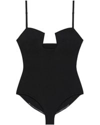 Givenchy - Cutaway Bodysuit - Lyst