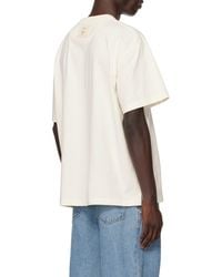 WOOYOUNGMI - Logo-Appliqué Cotton T-Shirt - Lyst