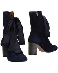 Chloé - Lace-Up Ankle Boots - Lyst
