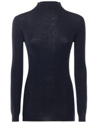 Pinko - Slim-Fit High-Neck Sweater - Lyst