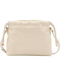 A.P.C. - Ninon Logo Embossed Mini Shoulder Bag - Lyst