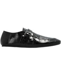 Marni - Croc-Effect Leather Andy Loafer - Lyst