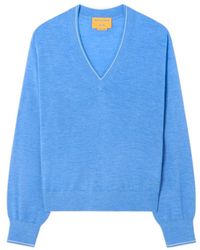 Guest In Residence - V-Neck Pullover Sweater - Lyst