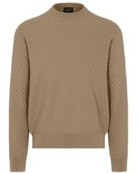 Brioni - Textured Crew-Neck Knitted Sweater - Lyst