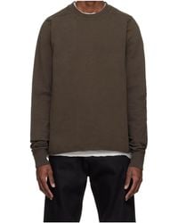Rick Owens - Temple Crew Neck Sweatshirt - Lyst